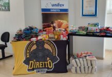 Centro Acadêmico de Direito da UNIFEV realiza doação à Santa Casa de Votuporanga