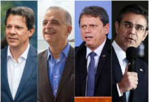 Pesquisa Quaest em SP: Haddad tem 30%; França, 17%; Tarcísio, 10%; e Rodrigo, 5%