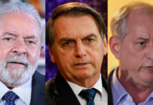 Pesquisa Ipespe: Lula tem 45%; Bolsonaro, 34%; Ciro, 8%