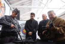 Governo do Estado entrega 490 novas submetralhadoras para a Polícia Militar