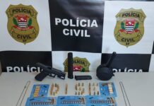 Mulher é presa com pistola, carregadores e munições em Votuporanga