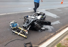 Acidente entre carro e motocicleta deixa homem morto em rodovia