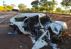 Motorista fica gravemente ferido após acidente entre carro e caminhão em rodovia de Três Fronteiras