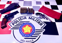 Homem é preso por violência doméstica e posse irregular de arma de fogo em Andradina