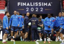 Itália espera iniciar reconstrução com vitória na Finalíssima