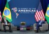 Presidentes Bolsonaro e Biden fazem reunião bilateral nos EUA