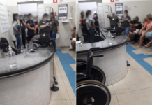 Demora no atendimento termina em confusão no mini-hospital do Pozzobon