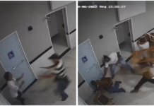 Mulher perseguida e salva após cadeiradas no ex-marido diz que foi ameaçada um dia antes: ‘Me mostrou a faca’