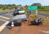 Caminhonete atinge moto e homem morre em rodovia de Olímpia