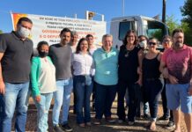 Carlão Pignatari vistoria obras de pavimentação e apresenta novos veículos para Cardoso