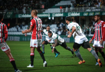 São Paulo e Coritiba empatam em 1 a 1 no Couto Pereira