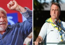 Lula cresce e chega a 39% das intenções; Bolsonaro tem 34%