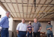 Carlão Pignatari visita obras do Hospital São Pedro, em agenda pela região