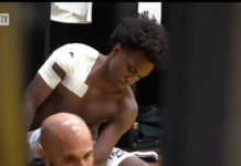 Willian, do Corinthians, jogou com proteção no ombro contra o Atlético-MG