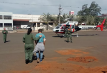 Paciente de Cardoso mobiliza helicóptero Águia para fazer transplante na capital