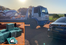 Força Aérea Brasileira intercepta avião com 663 quilos de cocaína na região