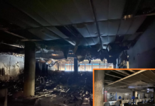 Prédio da Receita Federal pega fogo em Rio Preto