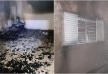 Homem coloca fogo na casa da esposa após se casar em Santa Fé do Sul