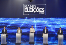 Em primeiro debate, Rodrigo Garcia, Haddad e Tarcísio trocam ataques mútuos
