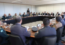 Presidente do TSE se reúne com todos os 27 comandantes das PMs