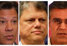 Haddad tem 32%, Tarcísio tem 17% e Rodrigo, 10%, diz Ipec