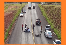 Motociclista morre depois de bater em caminhonete parada em Nhandeara