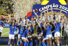 Seleção Brasileira Feminina é campeã da Copa América após vencer Colômbia