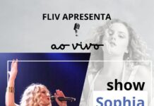 A cantora Sophia Ardessore apresenta ‘Porto da Paz’ seu novo álbum no FLIV