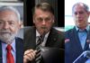 Lula tem 42,3% dos votos, Bolsonaro 34,1% e Ciro 7,3%, aponta pesquisa CNT/MDA