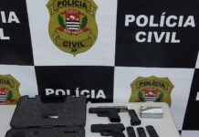 DISE prende pai e filho com armas e munições em Votuporanga