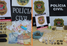 Operação da Polícia Civil prende trio, drogas e munições em Votuporanga