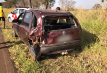 Motociclista morre após bater na traseira de carro em estrada de Andradina