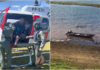 Idoso sai para pescar, desaparece e é encontrado com ajuda do helicóptero Águia
