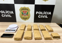 DISE prende traficante com 4 kg de maconha em Fernandópolis