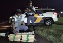 TOR apreende mala com maconha em ônibus na região