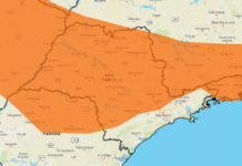 INMET alerta para queda de temperatura e vendaval no interior de SP