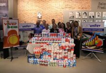 Unifev realiza entrega de leite para oito entidades assistenciais