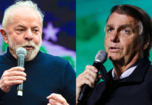 Quaest: Lula e Bolsonaro empatam no Sul, no Sudeste, Norte e Centro-Oeste