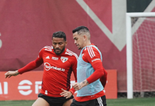 São Paulo trabalha posse de bola e finalizações