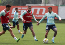 Palmeiras se reapresenta com desfalques antes de jogo contra o Atlético-MG