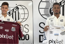 Santos renova contratos do goleiro Breno e do lateral-esquerdo Kevyson
