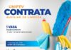 Unifev abre vaga para auxiliar de limpeza