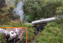 Tratamento de água é normalizado em Penápolis após caminhão com soda cáustica cair em ribeirão