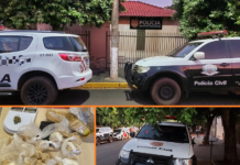 Força-tarefa prende suspeito de tráfico, maconha e crack em Parisi