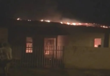 Jovem é preso suspeito de colocar fogo em casa e ameaçar família com faca em Nova Granada