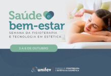 Curso de Fisioterapia da Unifev realiza Semana Acadêmica de Tecnologia em Estética