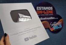 Rádio e TV Unifev recebem prêmio do Youtube