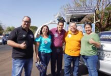 Carlão Pignatari recebe o apoio em Cardoso, Riolândia, Pontes Gestal, Américo de Campos e Cosmorama