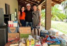 João Lamon comemora aniversário com doações para Hospital