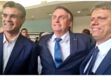 Rodrigo Garcia e Jorge Seba anunciam apoio a Bolsonaro e Tarcísio no 2º turno